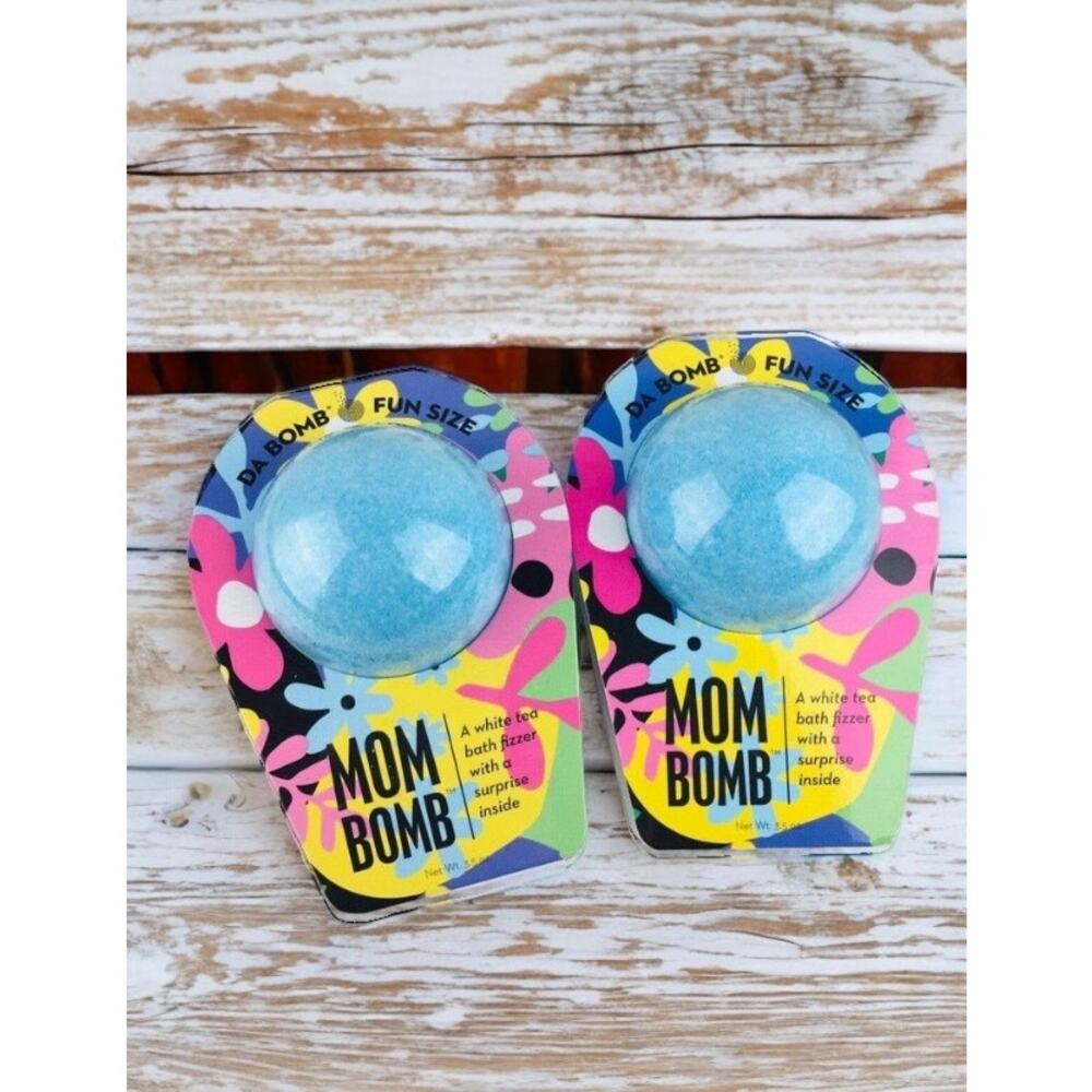 LOT OF 2 DA BOMB FUN SIZE MOM BOMBS WHITE TEA NEW!